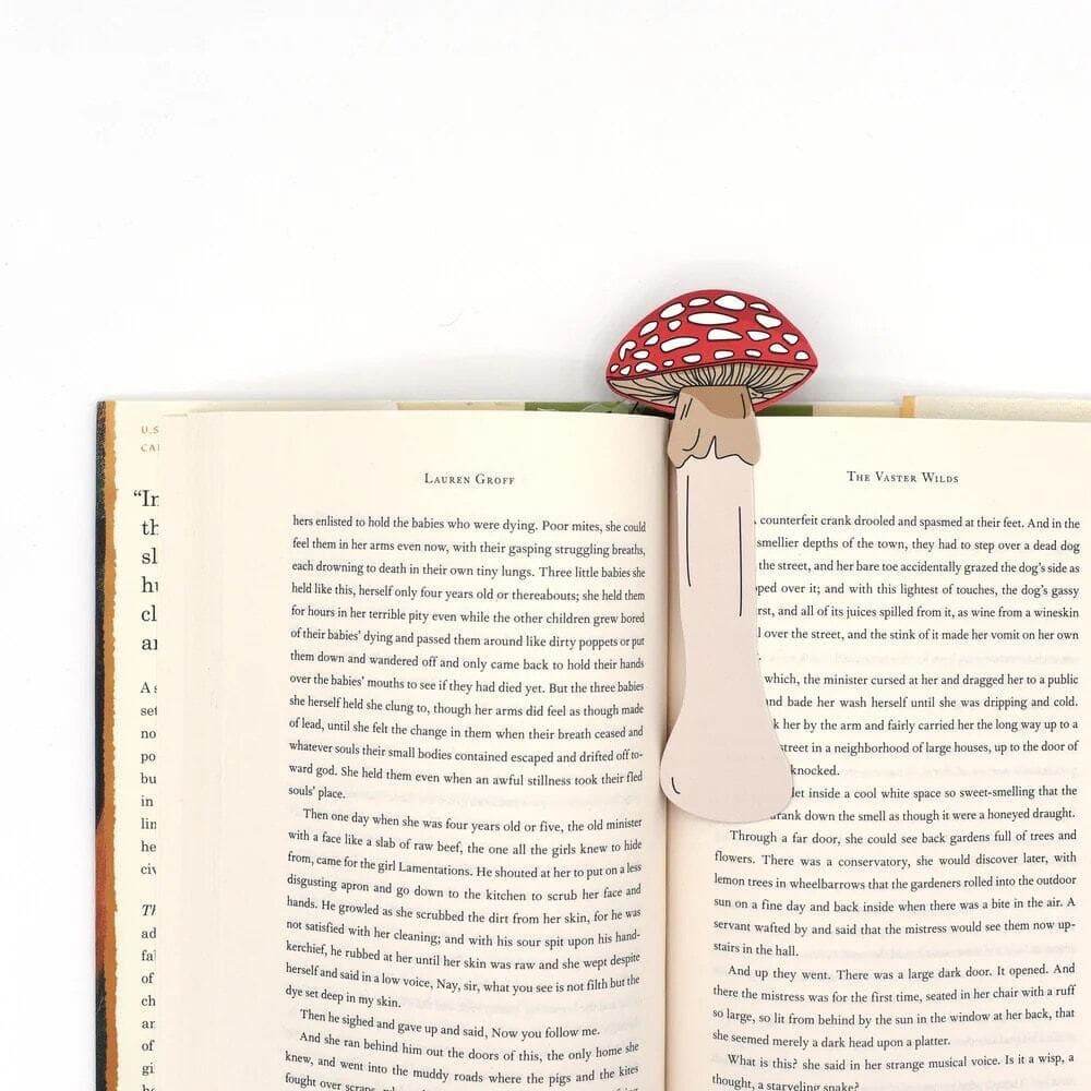 Paper Source Mushroom Bookmark