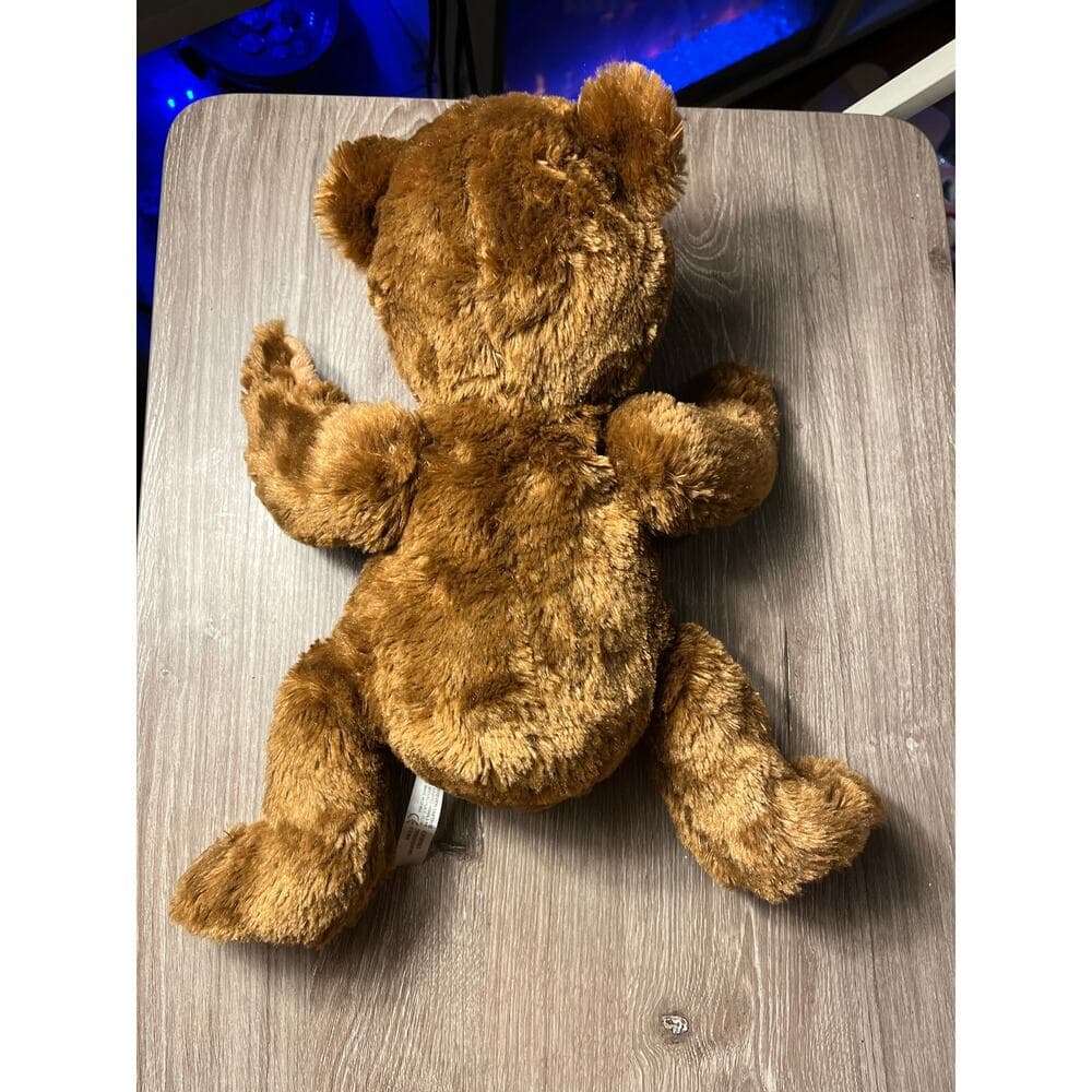 16” Brown Bear With Black Eyes