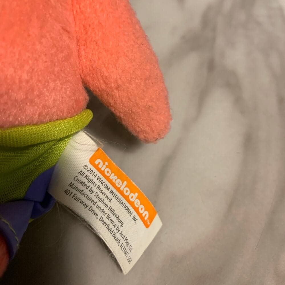 Patrick stuff animal 7”