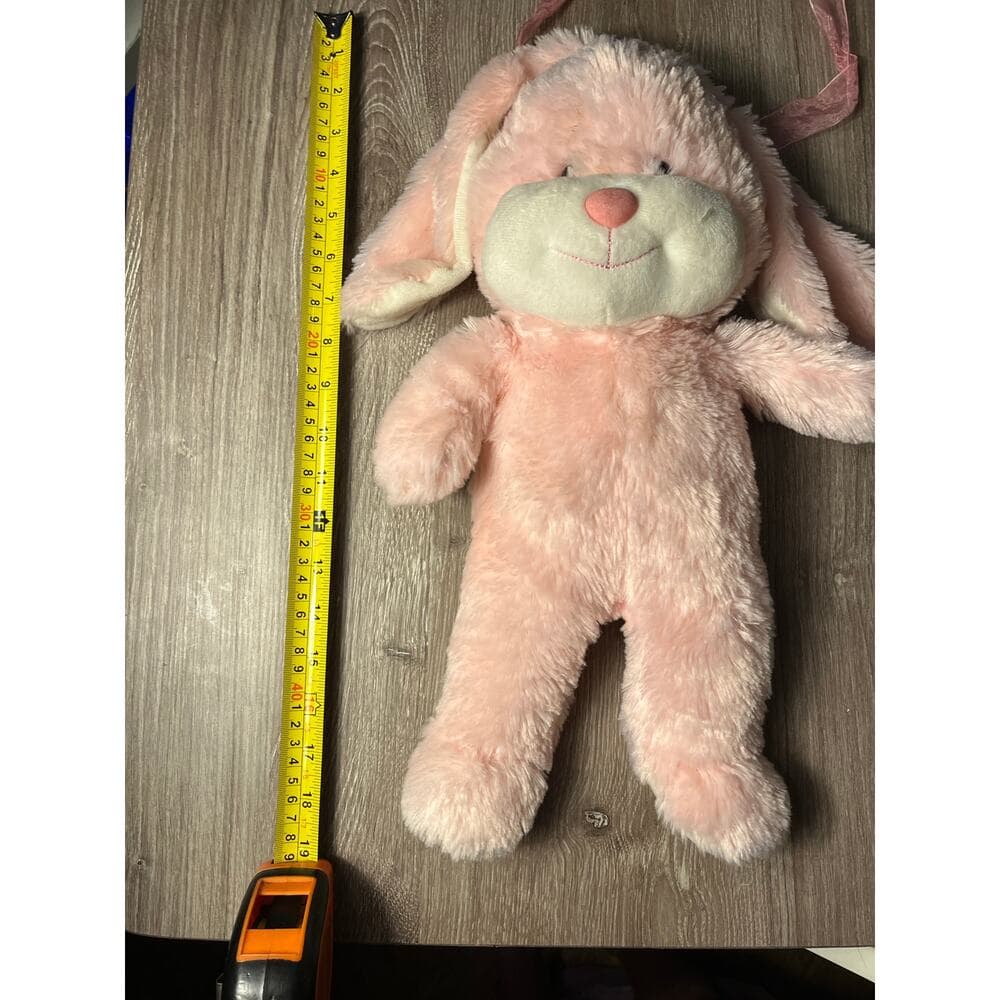 18” Pink & White Bunny Rabbit Stuffed Animal