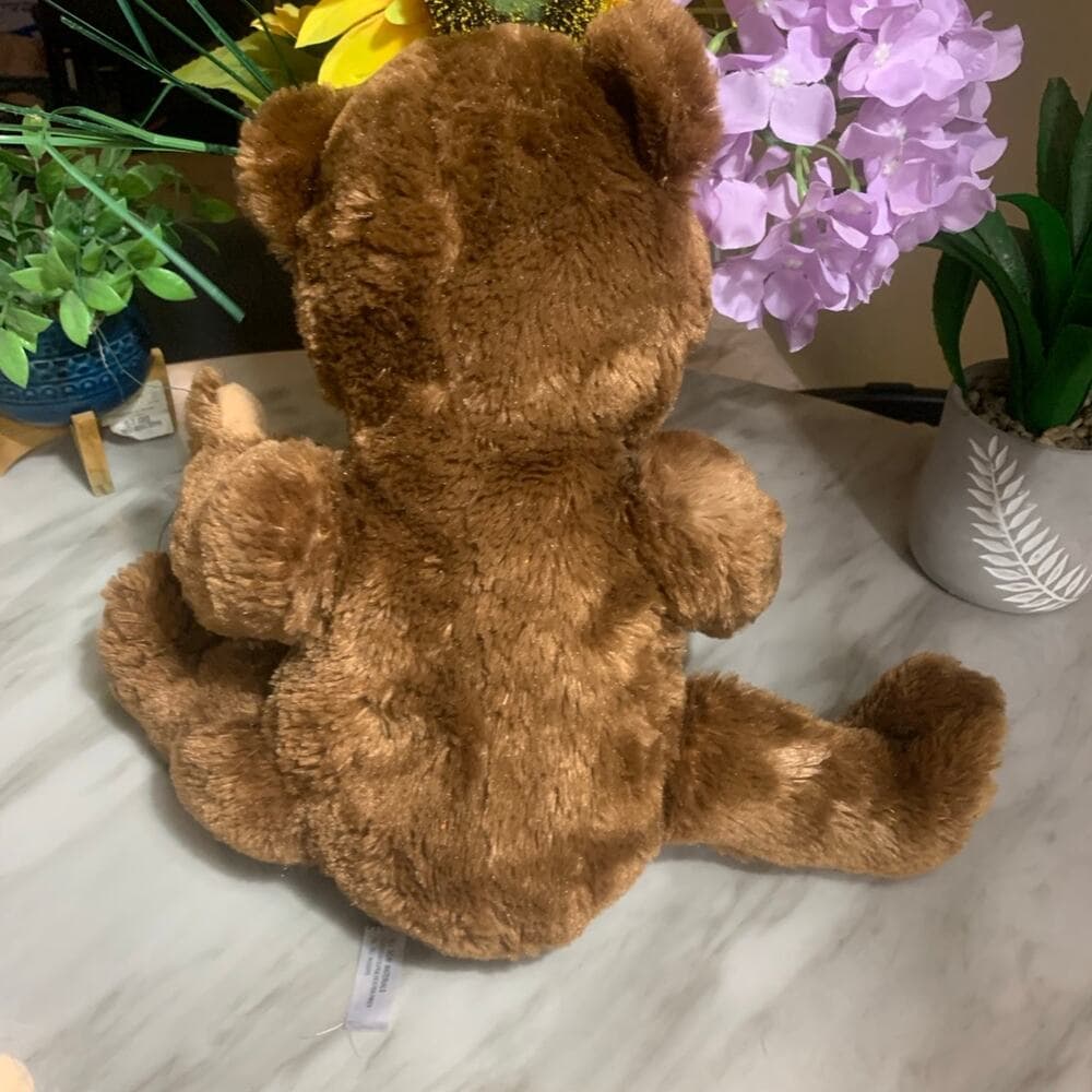 Vintage Commonwealth Brown Teddy Bear Stuffed Plush 13”