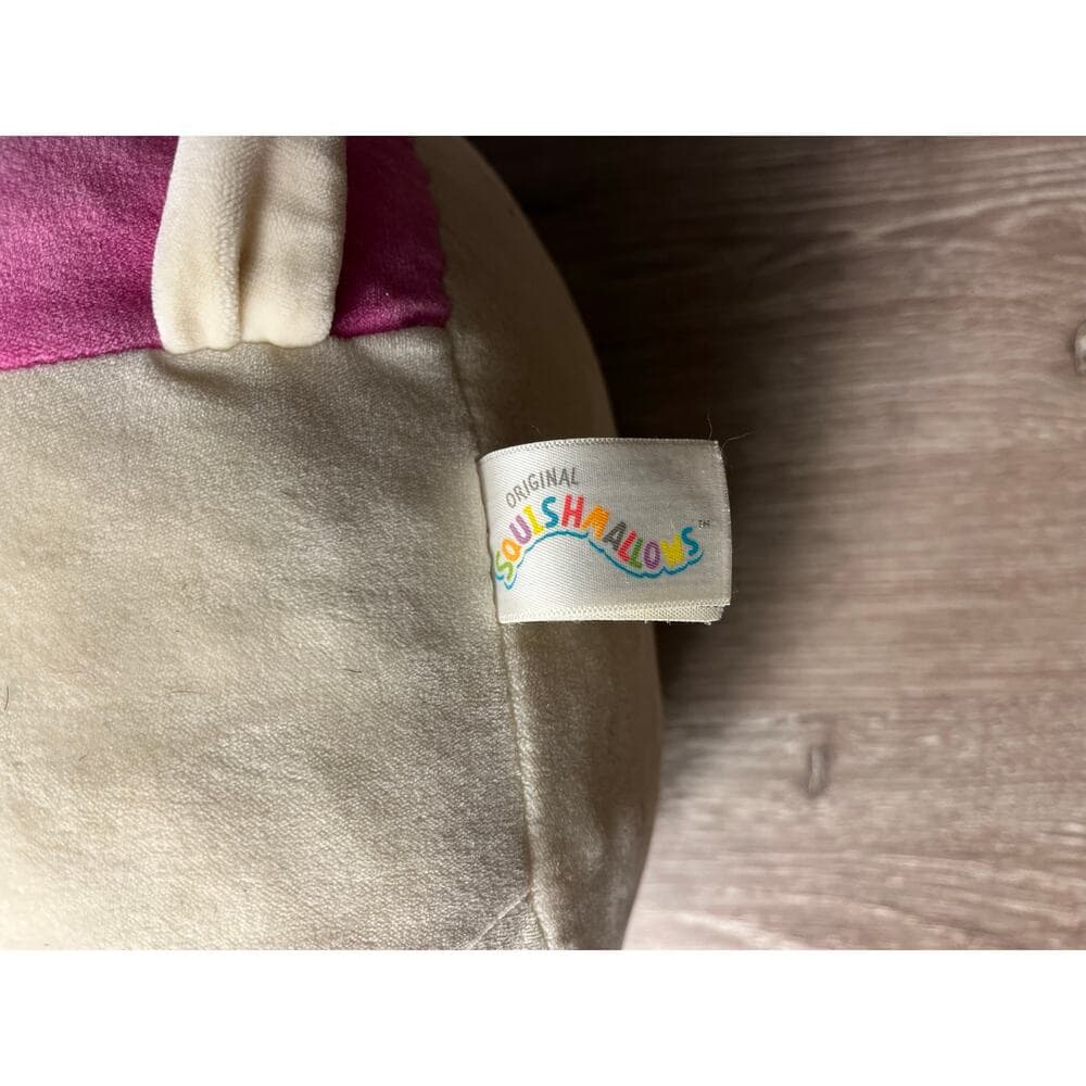 Squishmallows 10” X 10” Caedyn the Pink Cow Stuff Animal Toy
