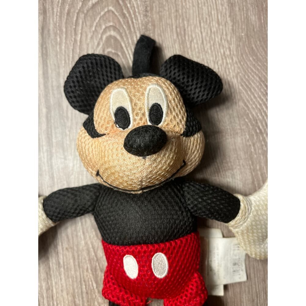 Disney Mickey Mouse Pool Bathtub Bath Tub Stuffed Animal Water Toy 11" Hang Loop