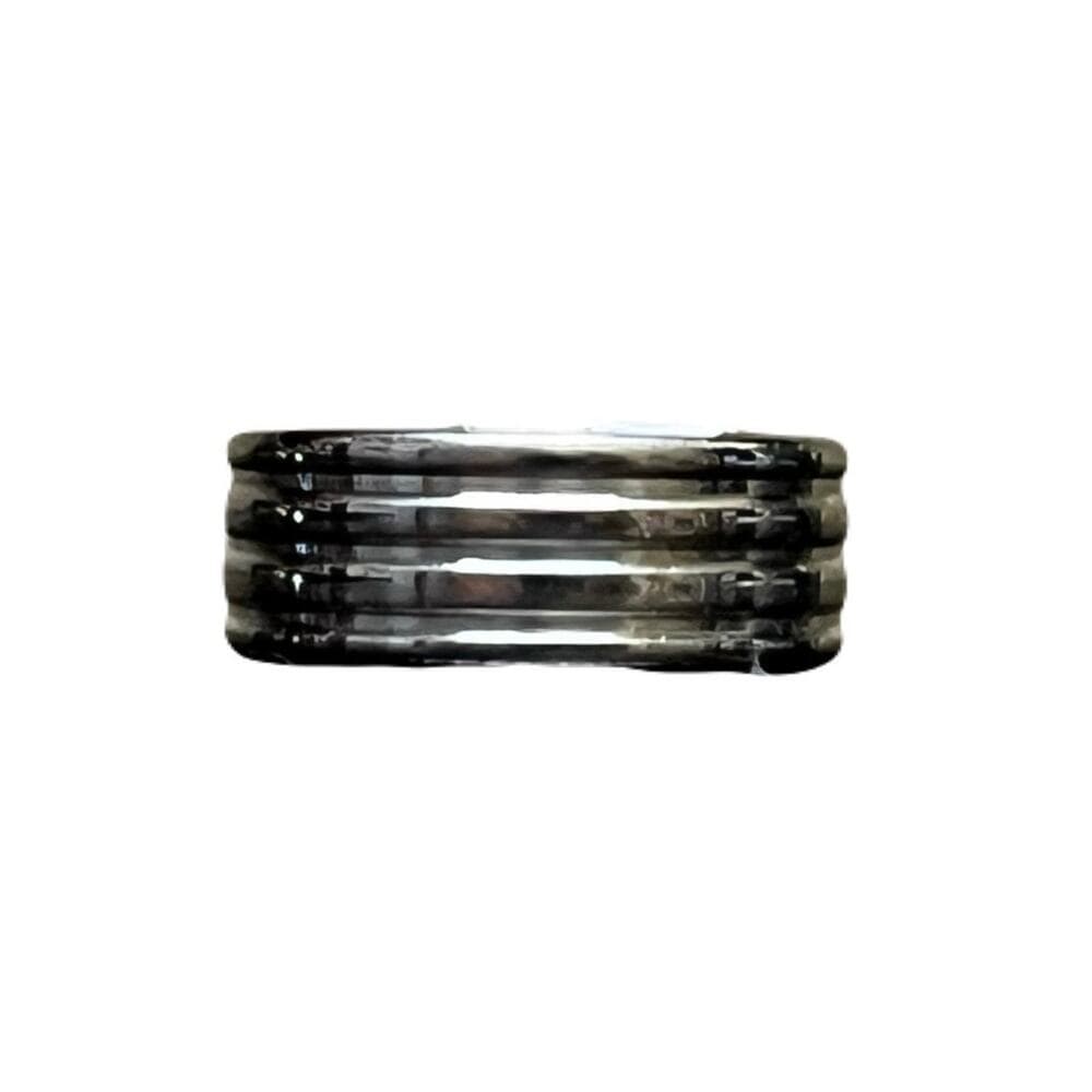 Sliver Stain steel Men’s Ring Plan Size 18 With New Tags