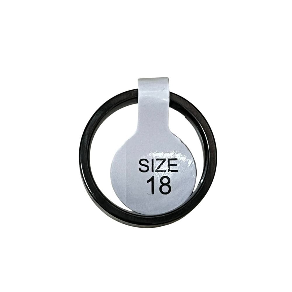Black Jesus Stainless Steel Men’s Ring Size 18