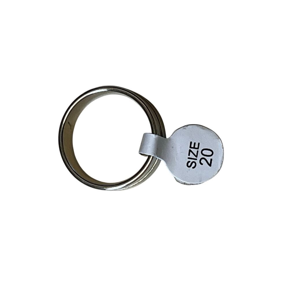 Stainless Steel Men’s Ring Brand New Size 20