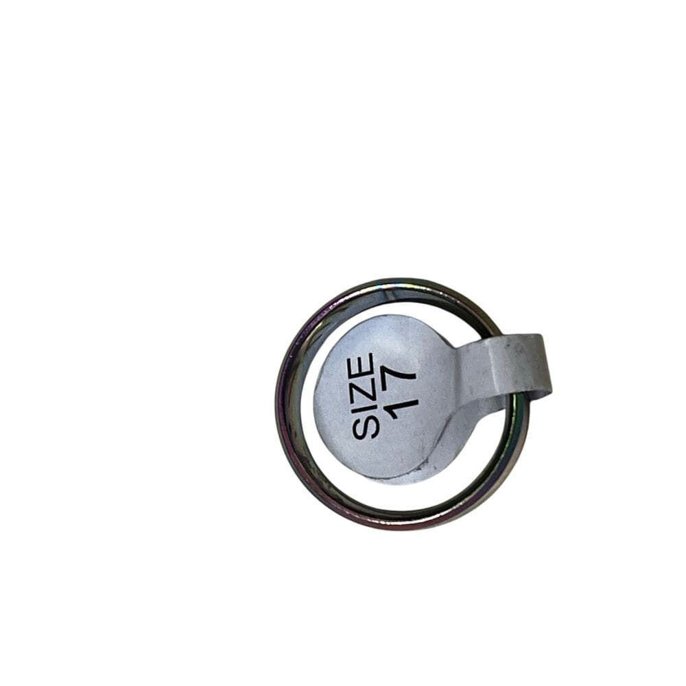 Colorful Stainless Steel Brand New Ring Size 17