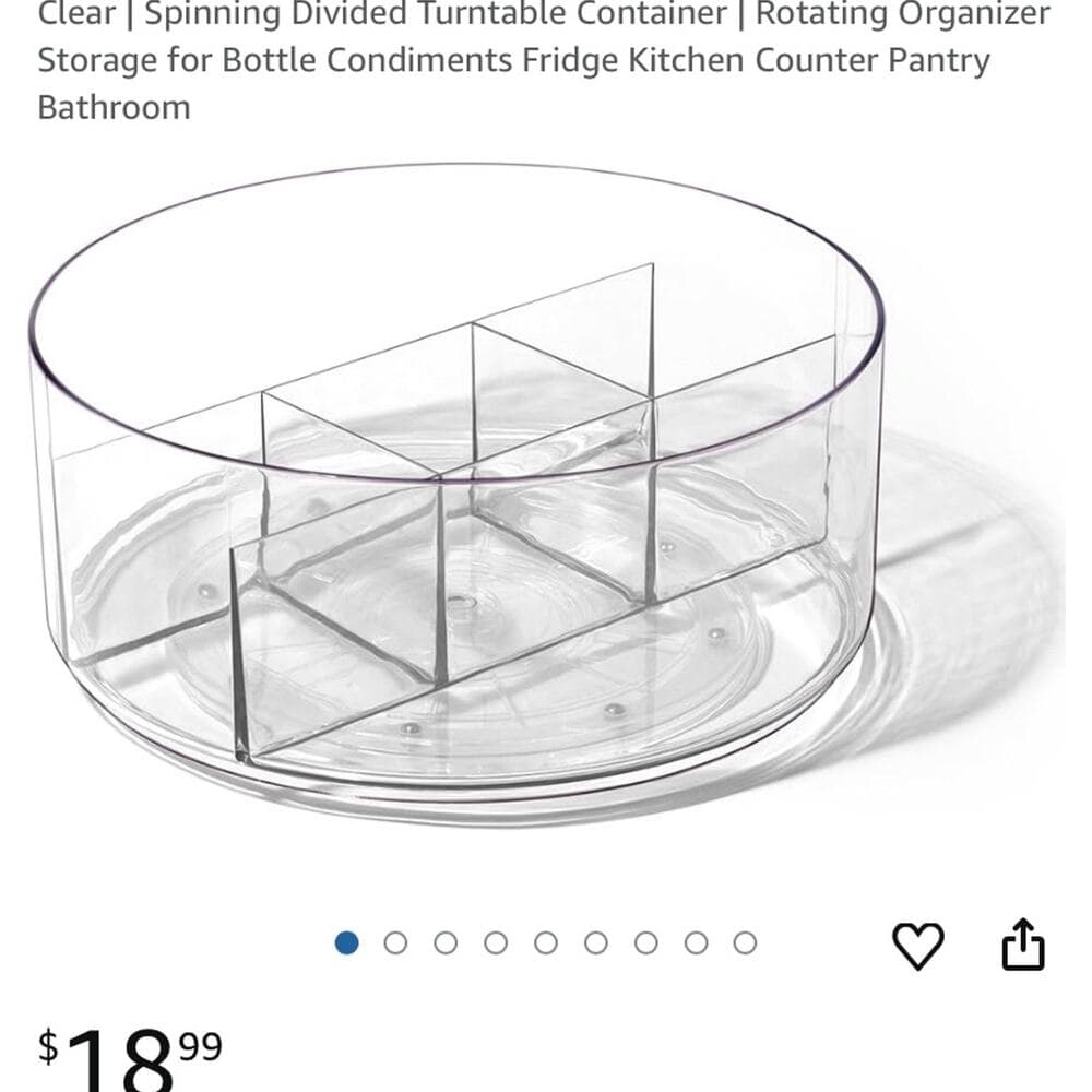 Round Turn Table Spinner