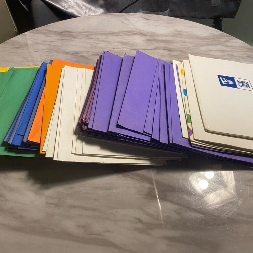 85 Two Pocket Plastic Folders, Assorted Colors, Durable Folders, Letter Size wit
