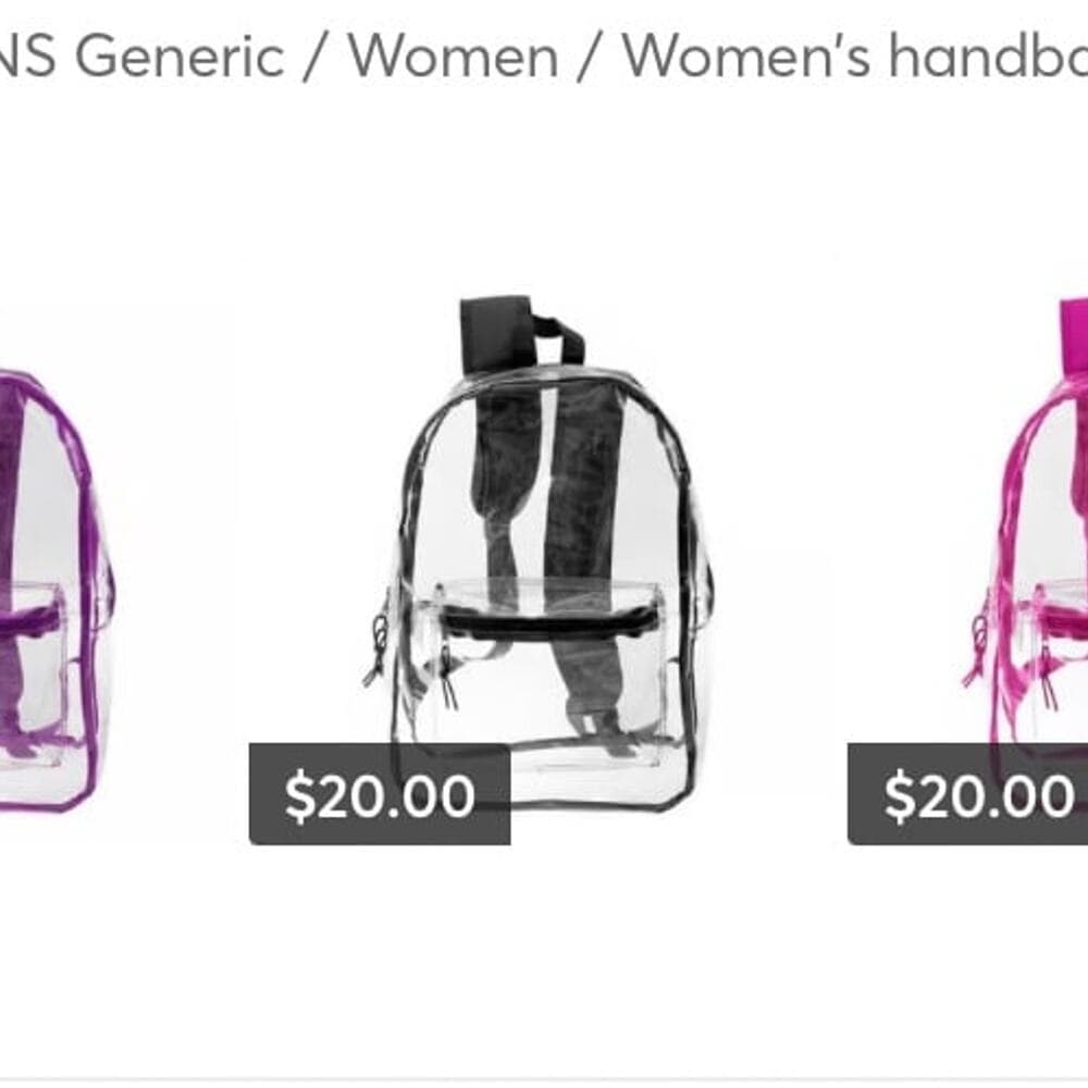 Woman’s pink Mini backpack bag