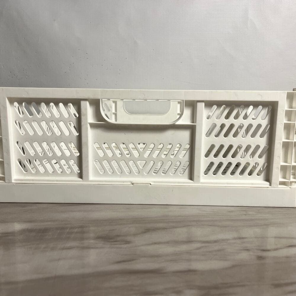 Plastic Foldable Storage Crate Folding Box Basket Stackable Storage Box