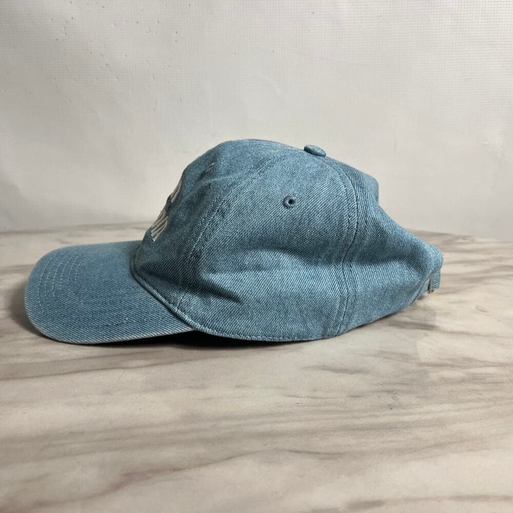 SXM MEDIA Baseball Cap Hat Mens Cotton Demin Blue