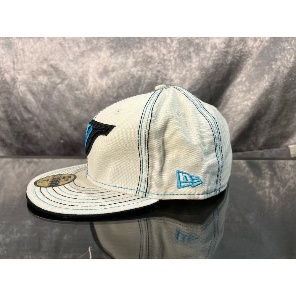New Era Hat Size 7 1/2 White & Blue , Blue Jay