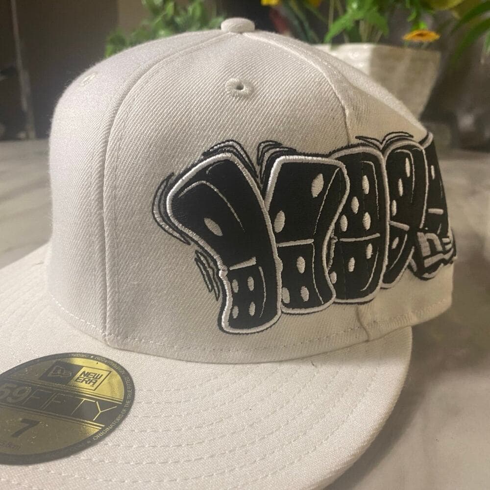 New Era Hat size 7 White & Black