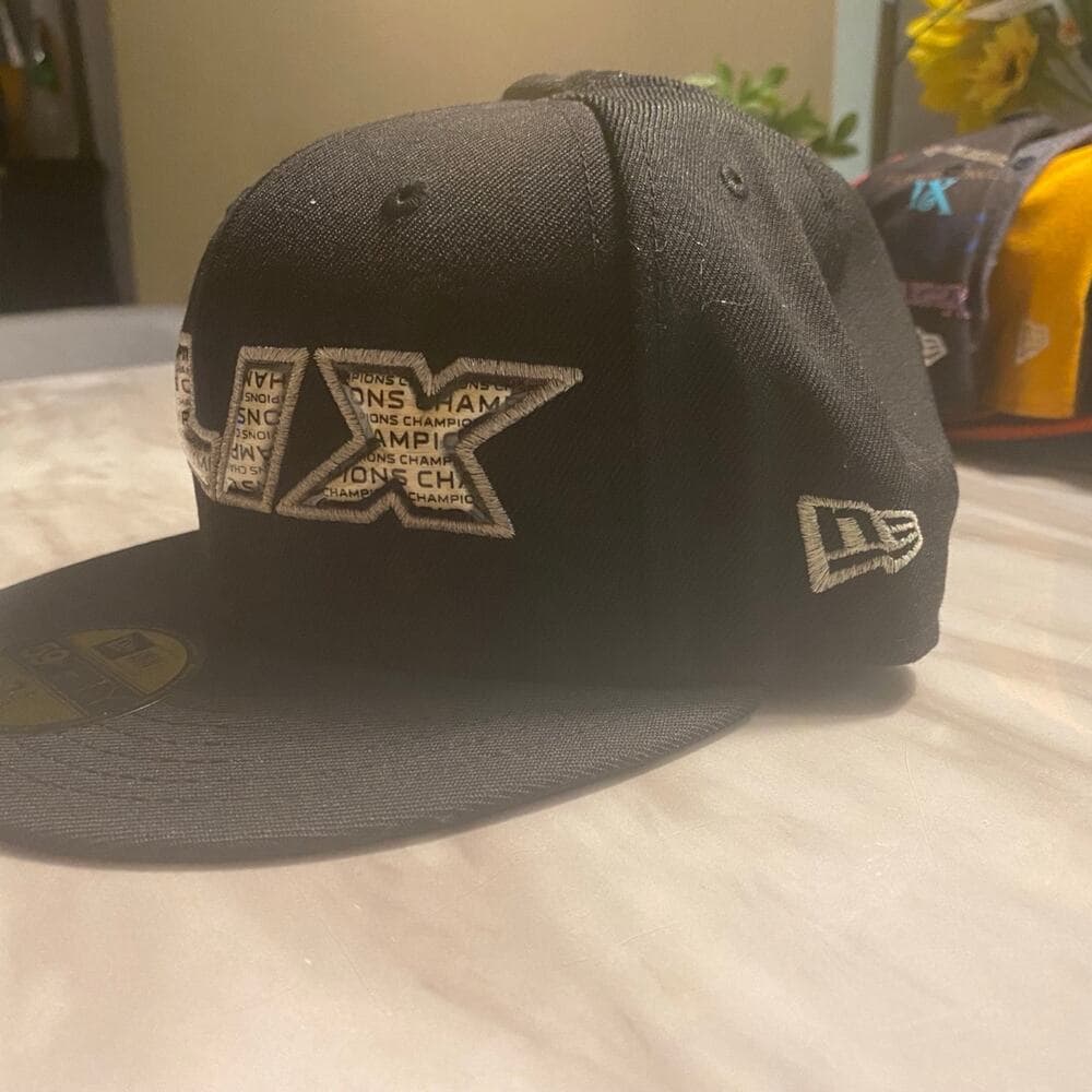 New Era Hat 7 5/8 Black Xlix