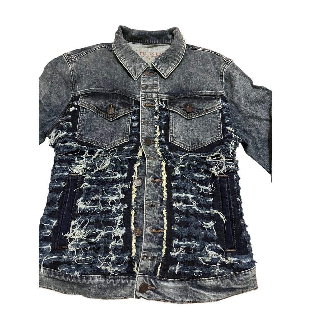 Si Tu Veux Women’s Jean Jacket Size Medium