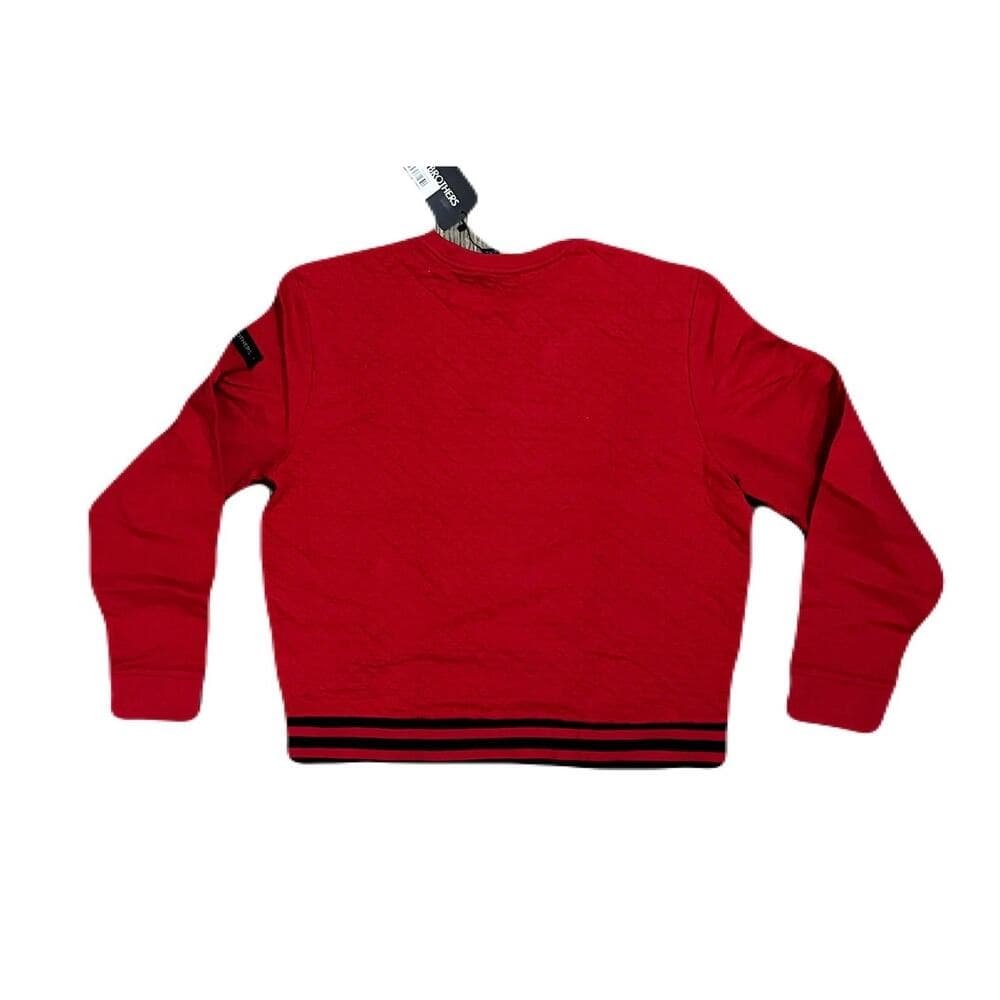 Shabazz Brothers Men’s Red CrewNeck Sweater Brand New Size 2XL
