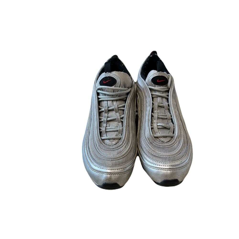 The Nike Air Max 97 GS with style code 918890-001 silver bullet For Kids Size 7Y