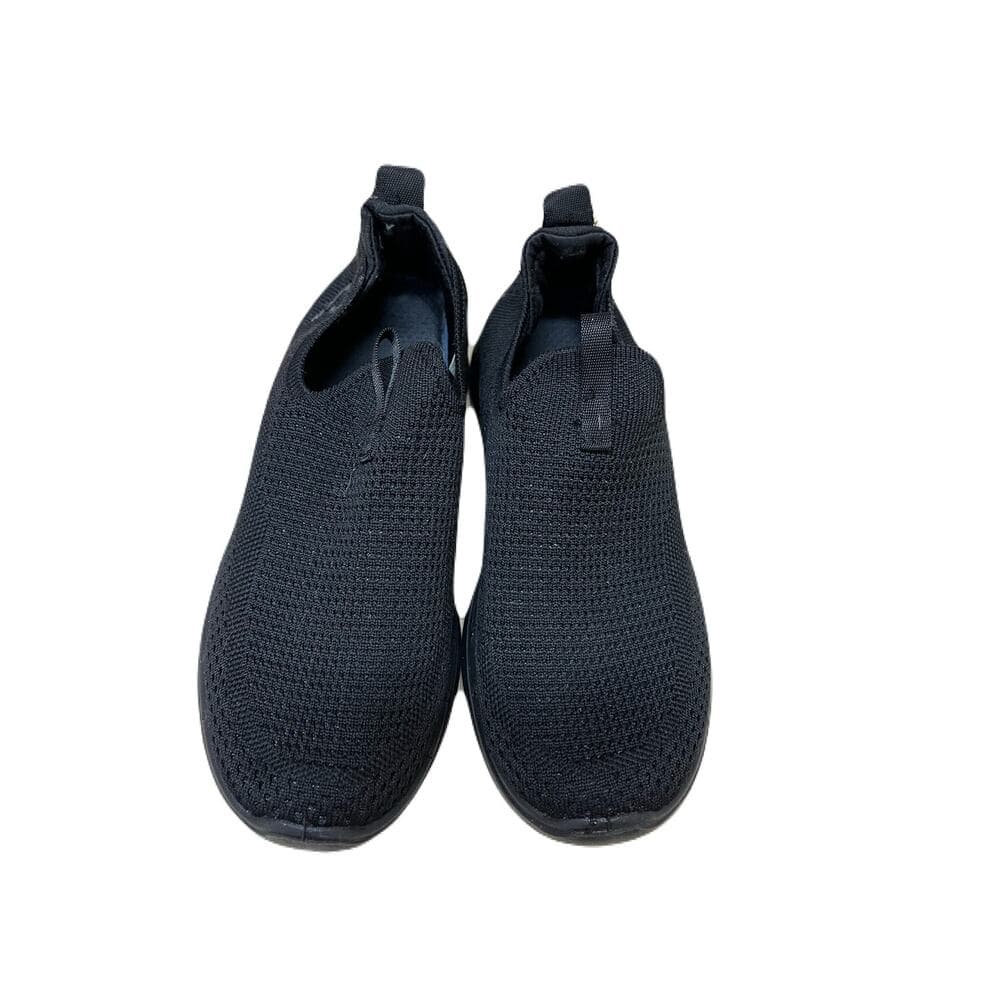 Kids Slip On unisex Black Sneakers Size 5.5