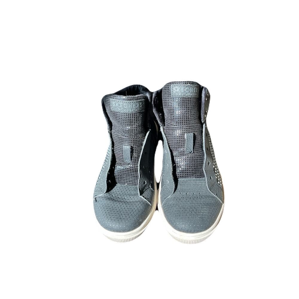 Skechers Shoutouts Glitz Hi Glam Sneakers - Size 1 Girls Studded
