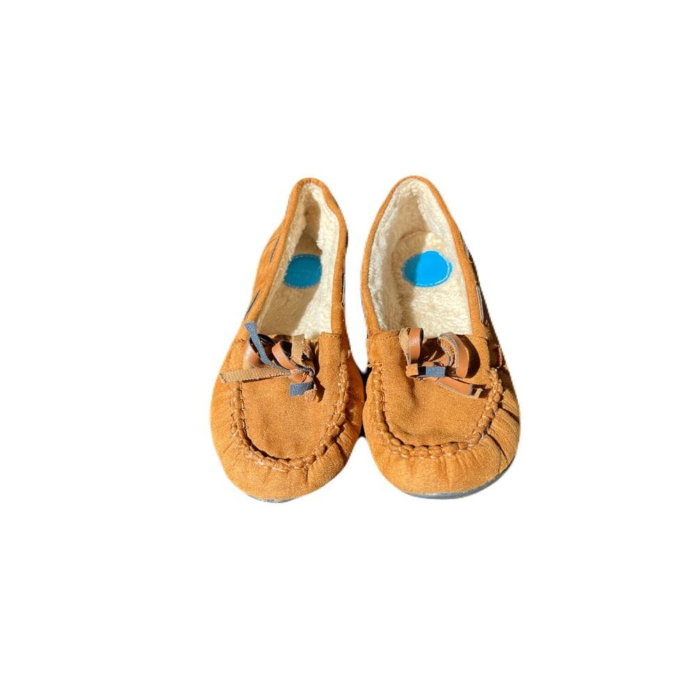 Kids Tan Shoes For Girls In Good Condition Size 11