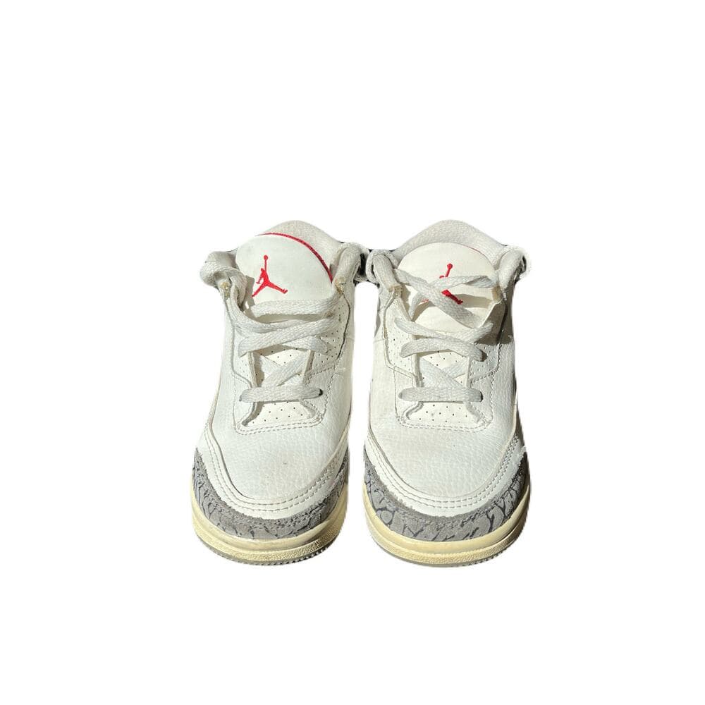 Air Jordan 3 Retro TD 'White Cement Reimagined DM0968-100 Size 9C