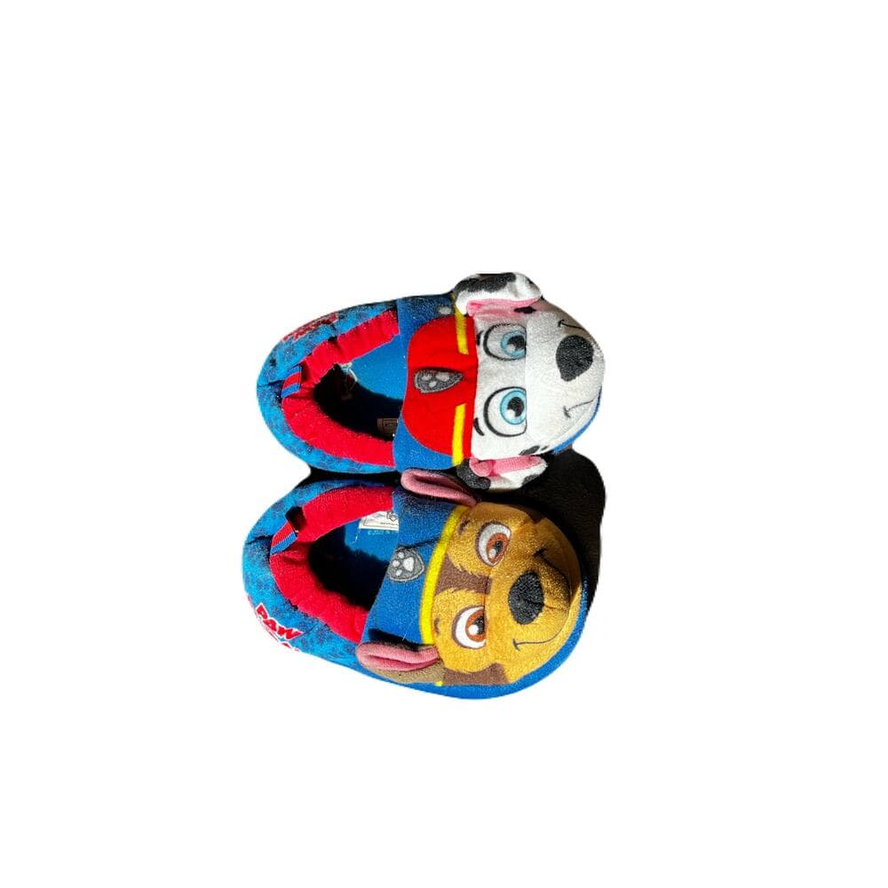 Nickelodeon Toddler/Little Boy's Paw Patrol Blue Slippers Shoes Size 7/8