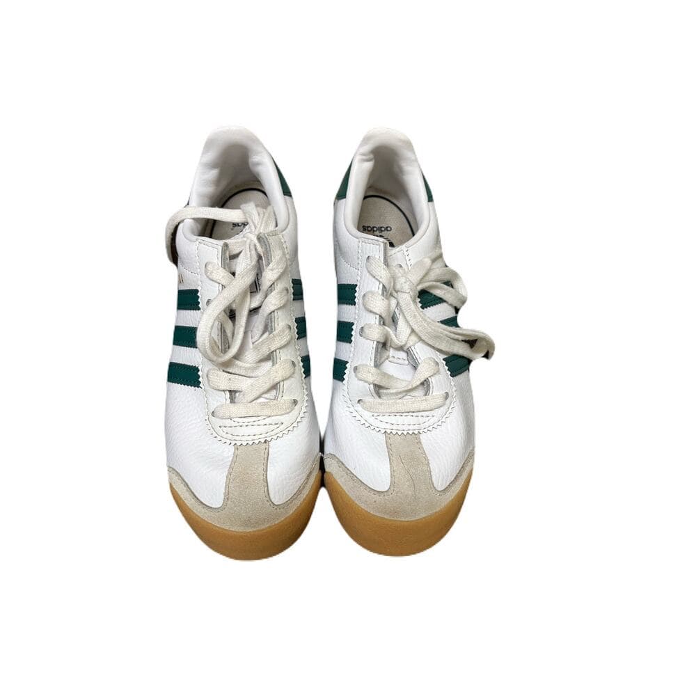 Samoa Adidas Kids Sneakers Size 1 Green/White/Gold