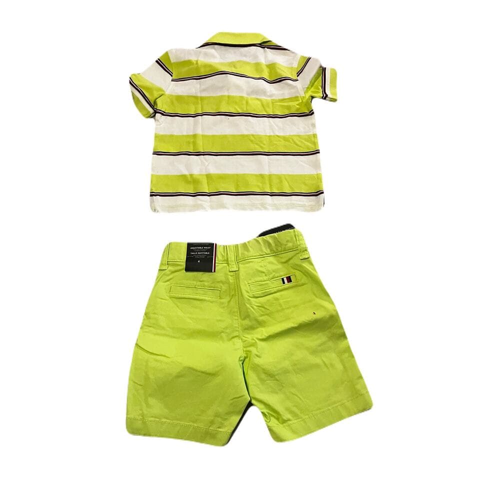 Tommy Hilfiger Lime Green Kids Outfit Size 4T