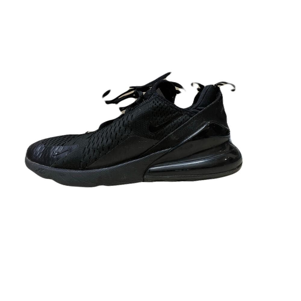 Nike Air Max 270 (GS) Men’s Triple Black Running Shoes , Sneakers Size 8