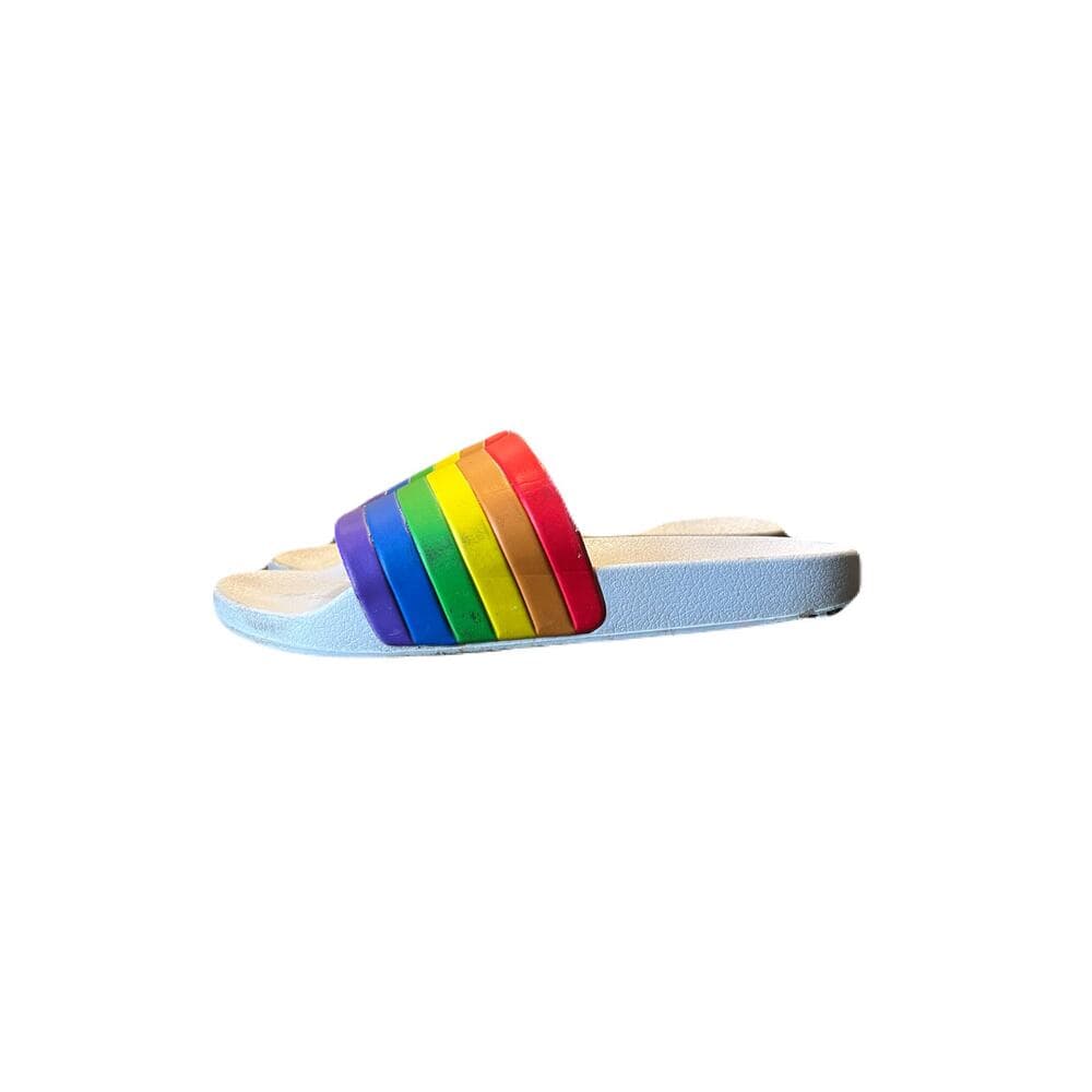 Primark Rainbow Unisex Sandals Size 8