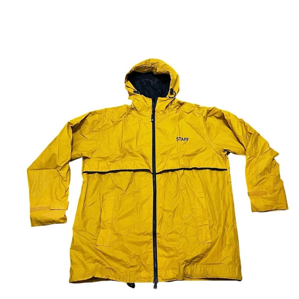 Charles River Apparel Men's Yellow Englander Rain Jacket