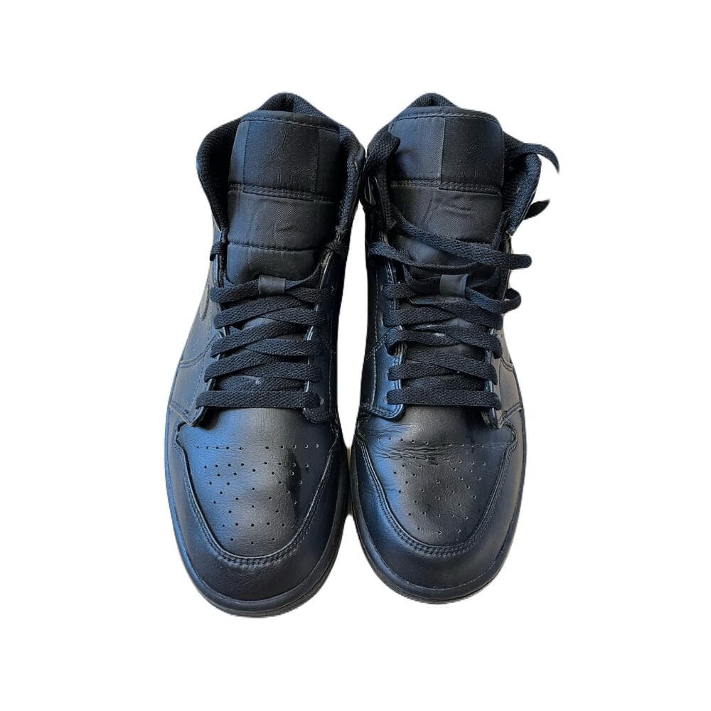 Air Jordan 1 Mid "Triple Black Size 9.5