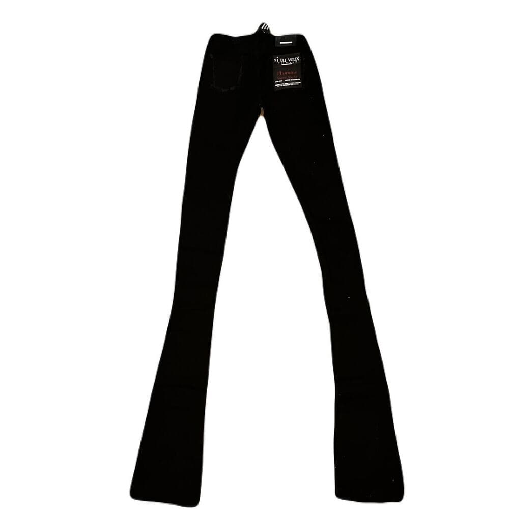 Si Tu Veux Brutini 23 Jean Jet Black Size 36