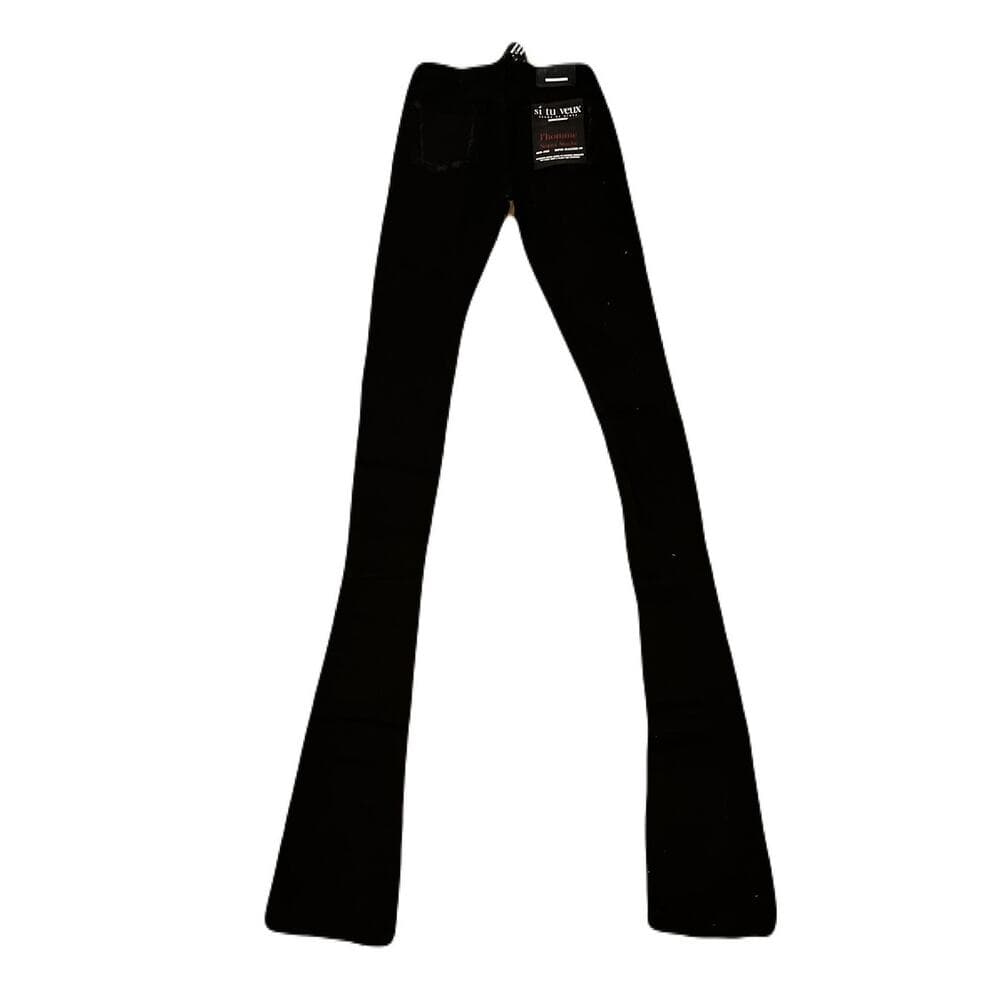 Si Tu Veux Brutini 23 Jean Jet Black Size 30
