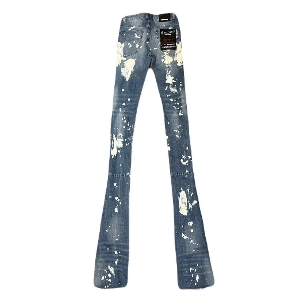 Si Tu Veux Superstack Arthur Jean Indigo Bleach Size 40