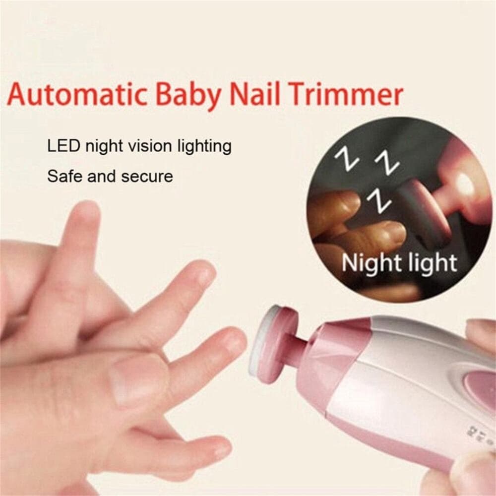 BKBP Electric Baby Nail Polisher Electric Sharpener Newborn Tools