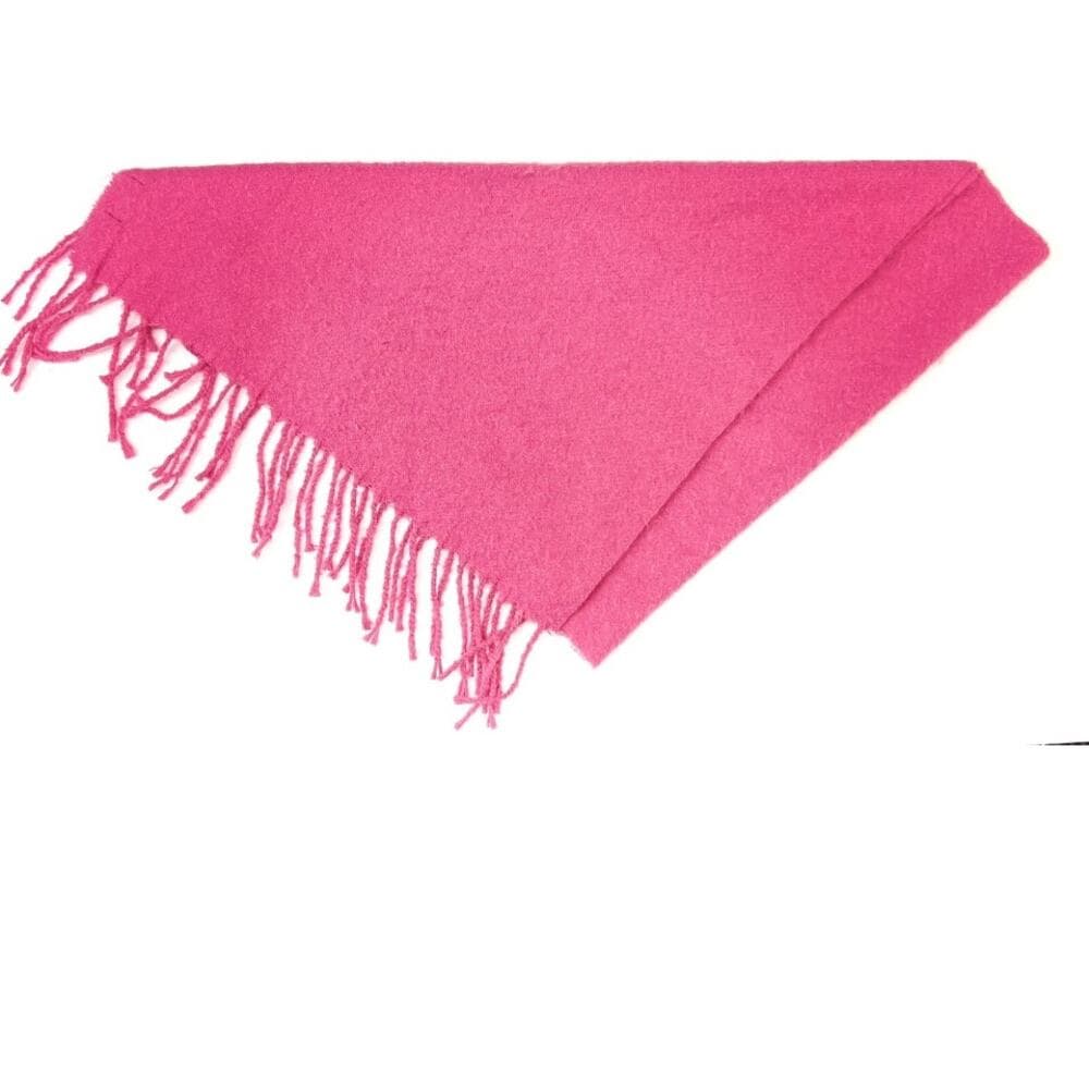 Art Class Big Girls Pink Winter/Spring 5" Fringe 50"x20-1/2" Scarf OSFM