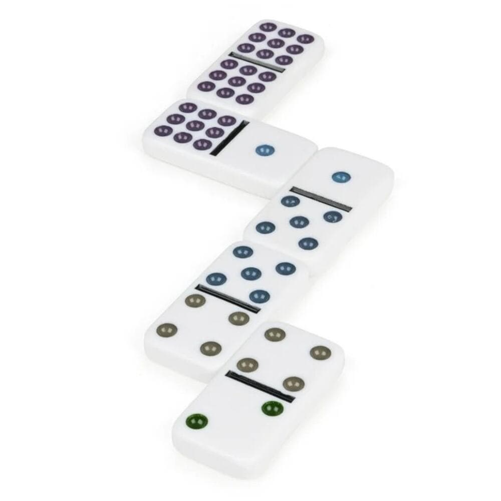 Spin Master Games, Classics Double Nine Dominoes Game Set in Storage Tin