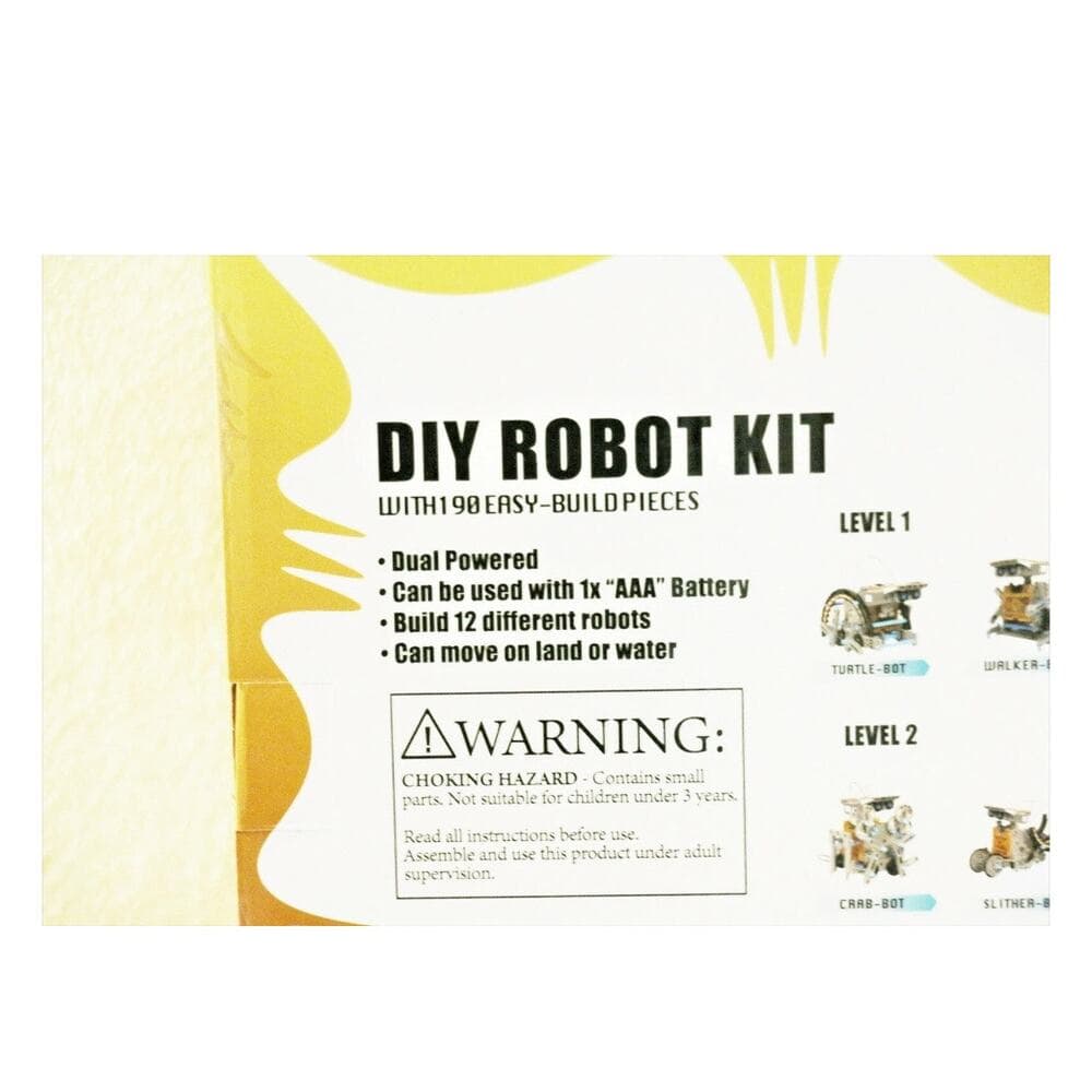 ROBOT KIT - SOLAR OR BATTERY OPERATED