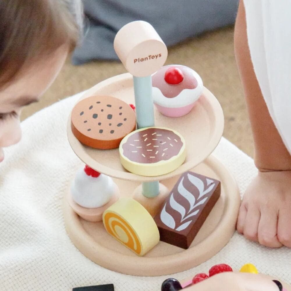 Pretend Play Bakery Stand Set