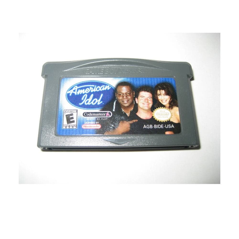American Idol Game Boy Advance GBA Cartridge Only Codemasters Nintendo 2003