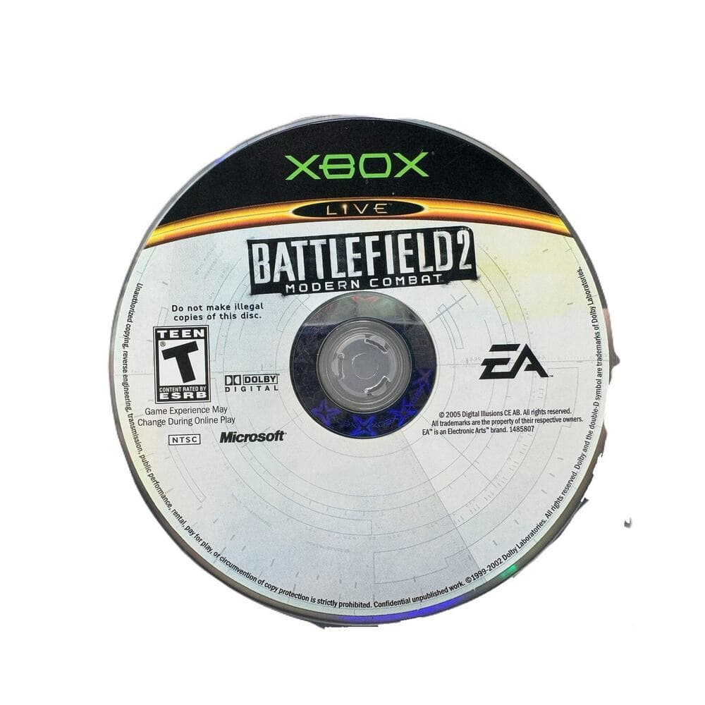 Battlefield 2 Modern Combat Microsoft Xbox (disc Only)