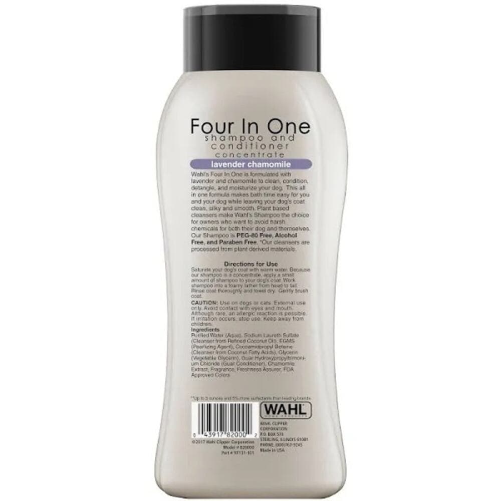 Wahl Four in One Calming Shampoo & Conditioner
