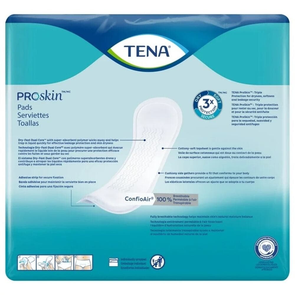 TENA Light Ultimate Liners, Unisex Adult Urinary Incontinence Pads