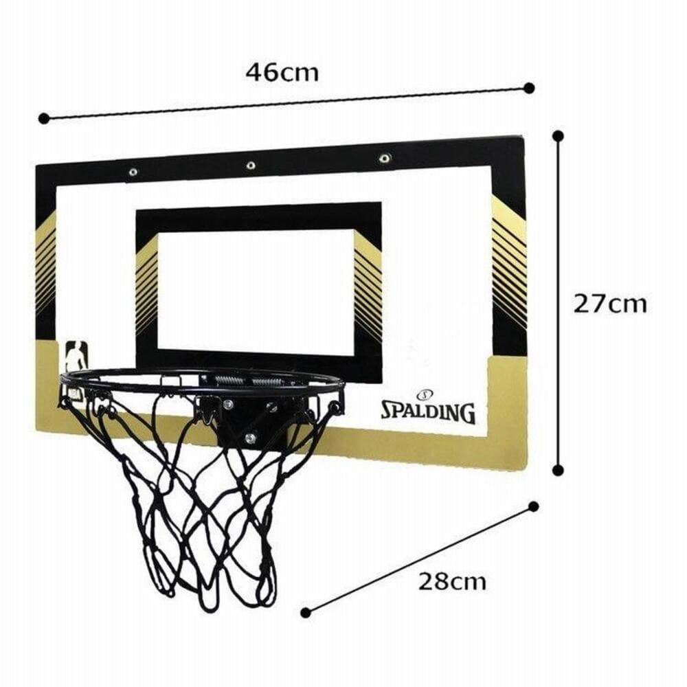 Spalding NBA Black & Gold Basketball Court