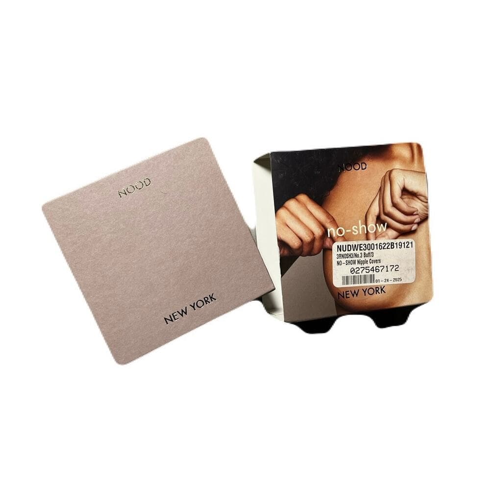Women's No Show Adhesive Nipple Covers No.3 Buff/3