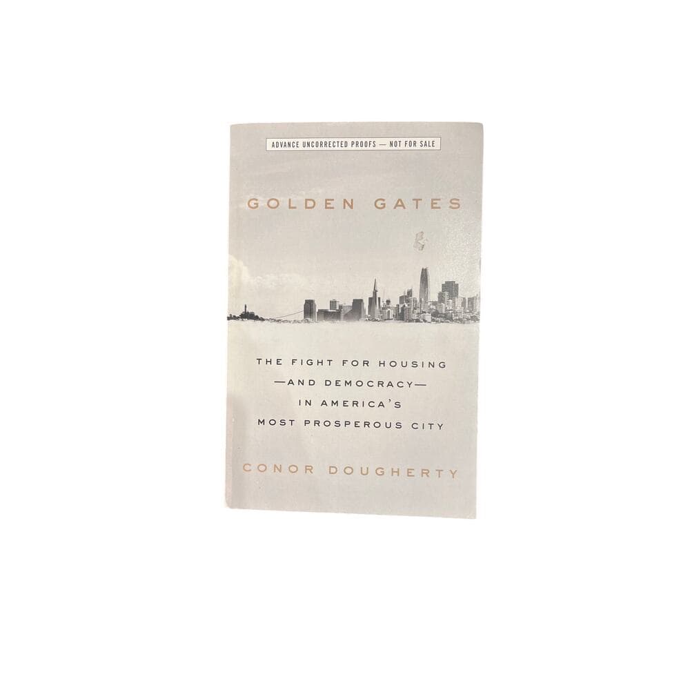 Golden Gates Conor Dougherty Book Soft Cover