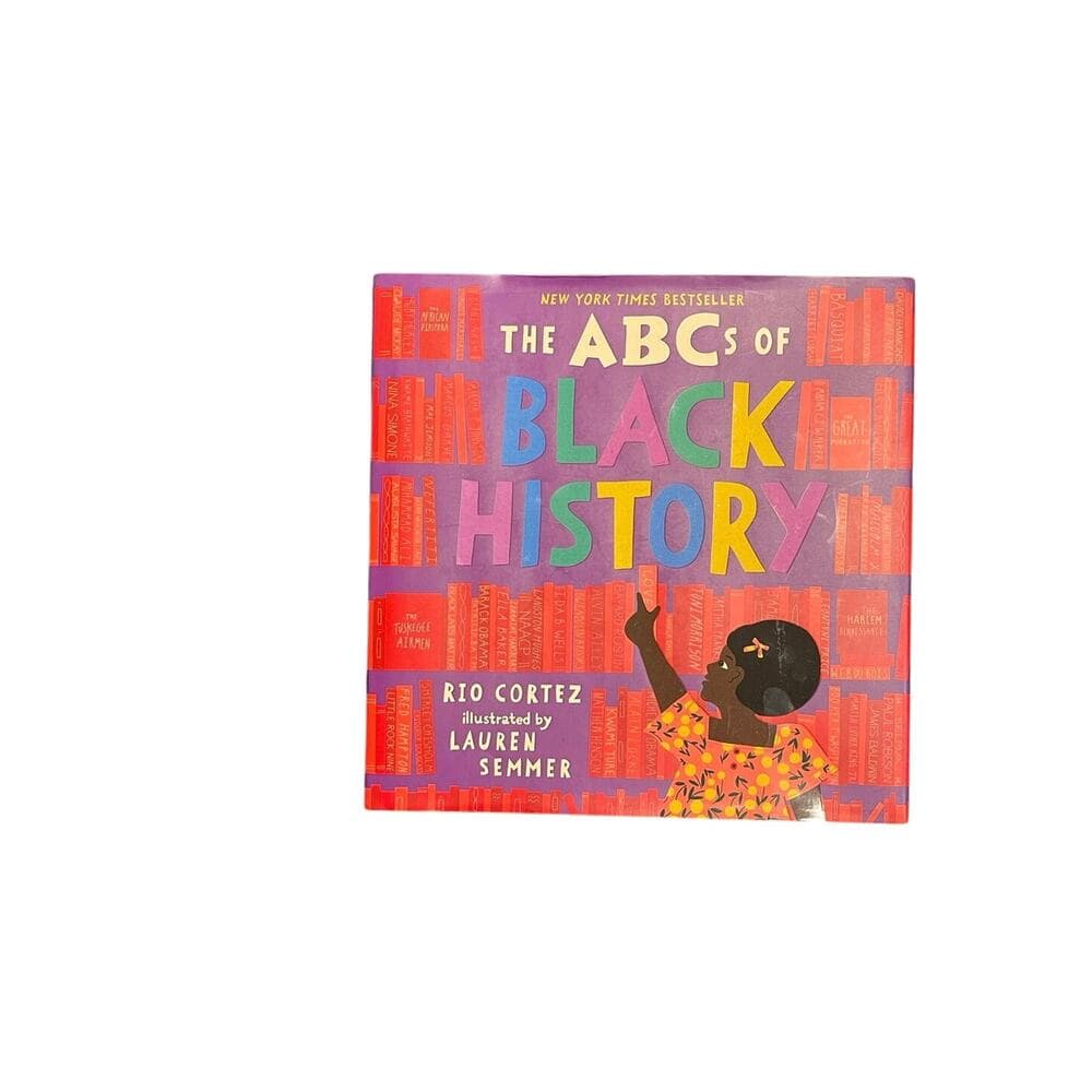 The ABCs Of Black History Hard Cover Book