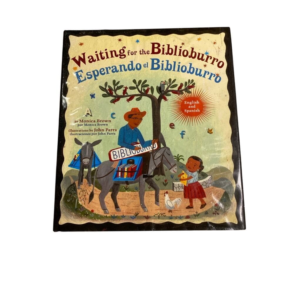 Waiting for the Bibioburro hardcover book